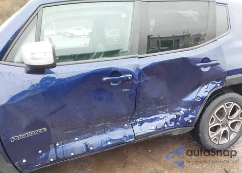 2016 Jeep Renegade Limited from USA, damaged, VIN ZACCJBDT0GPD07117